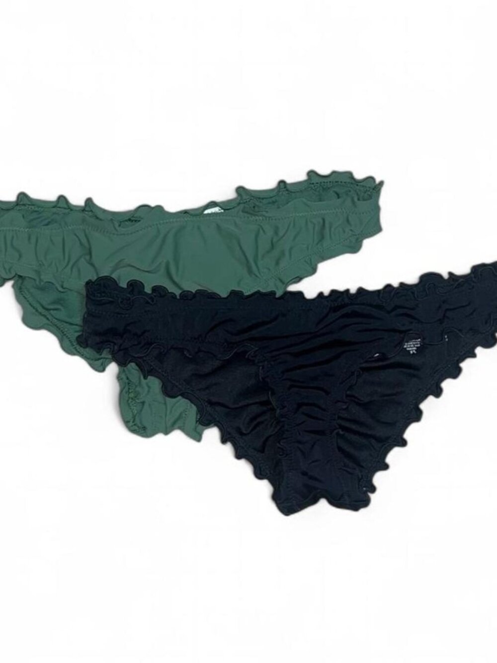 BRAND NEW Green and Black Swim Bottoms Bundle, Aerie and Shade & Shore
